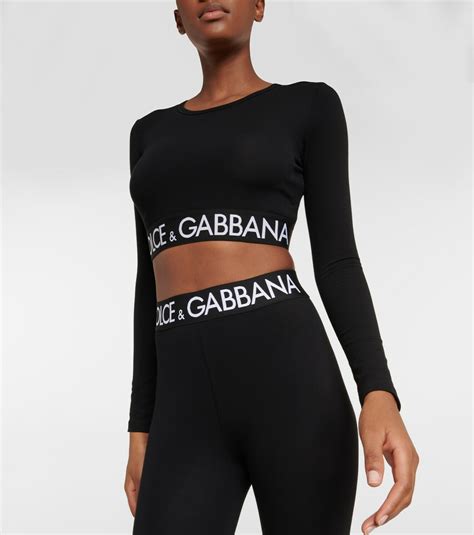 dolce and gabbana cropped top